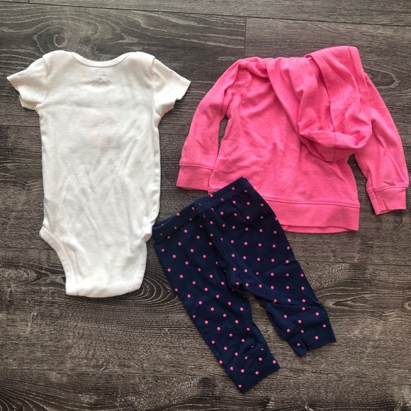 3 piece outfit with hoodie - Picture 3 of 4